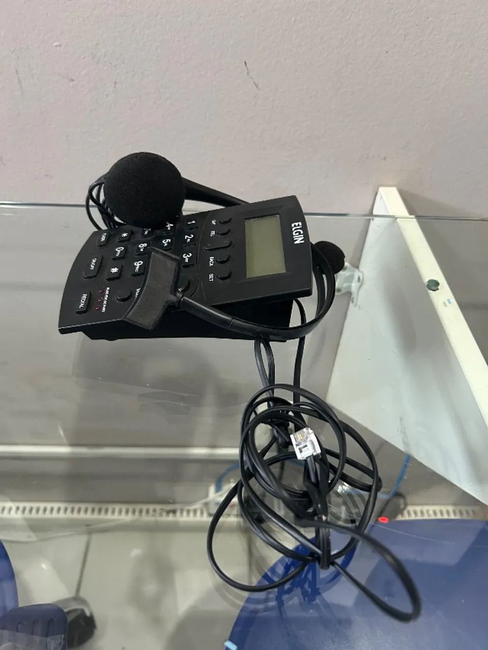 Aparelho telefônico com headset área comercial  - Foto 3