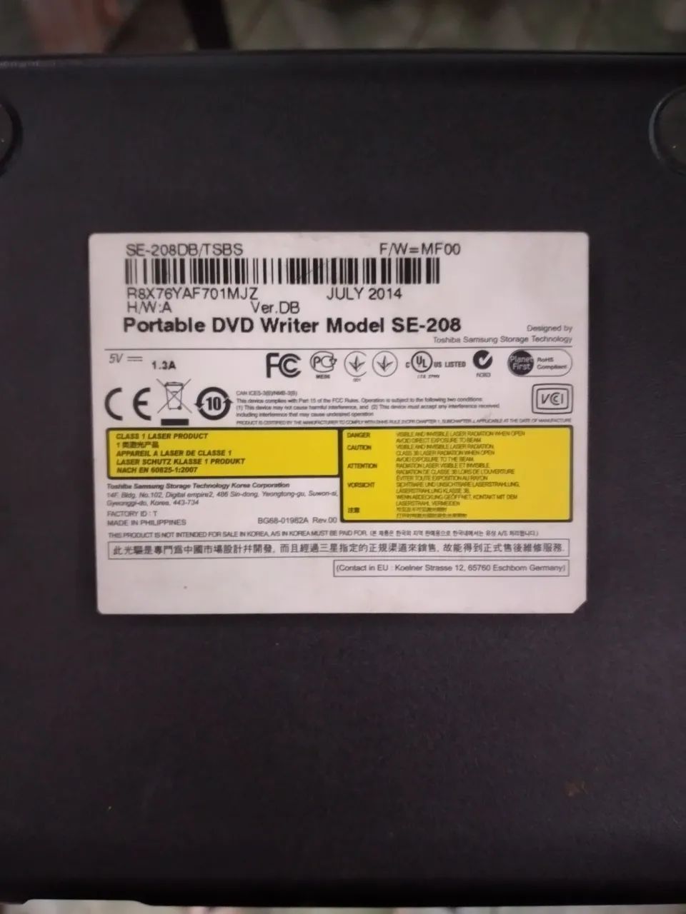 Drive de DVD Samsung - Foto 2