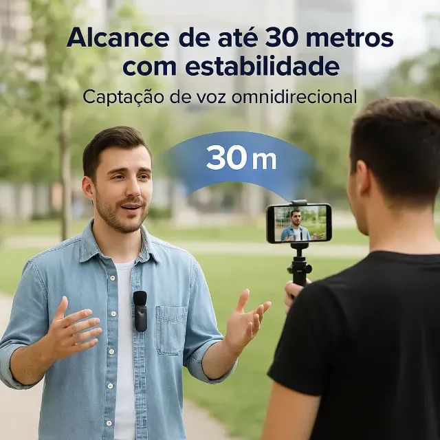 Microfone sem fio K9 - Foto 6