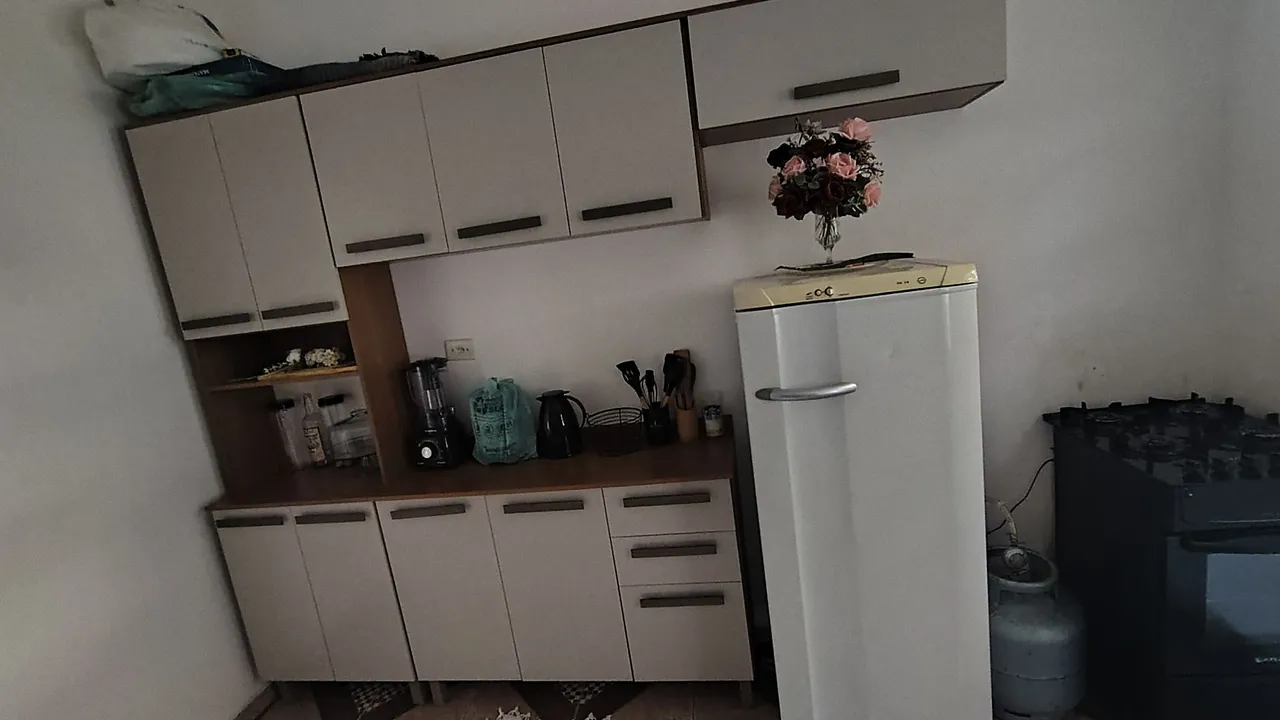 Armário de cozinha.