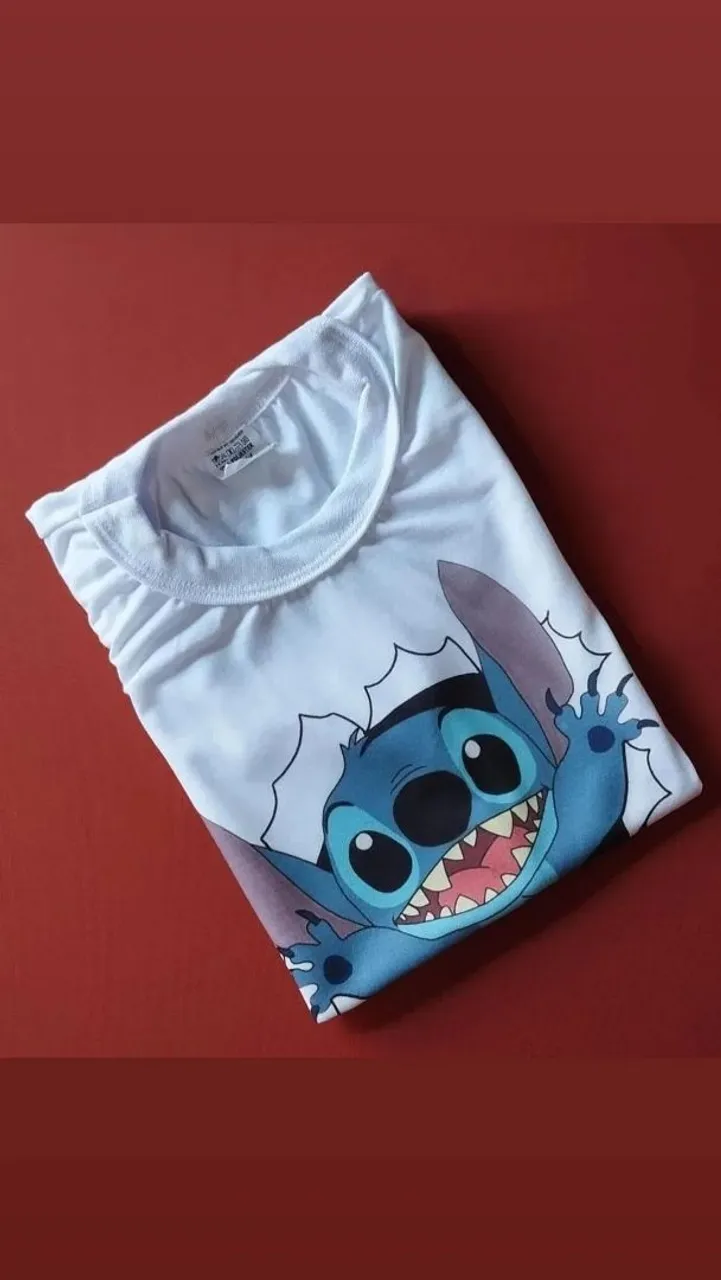 Camiseta Stitch - Conforto e Diversão!