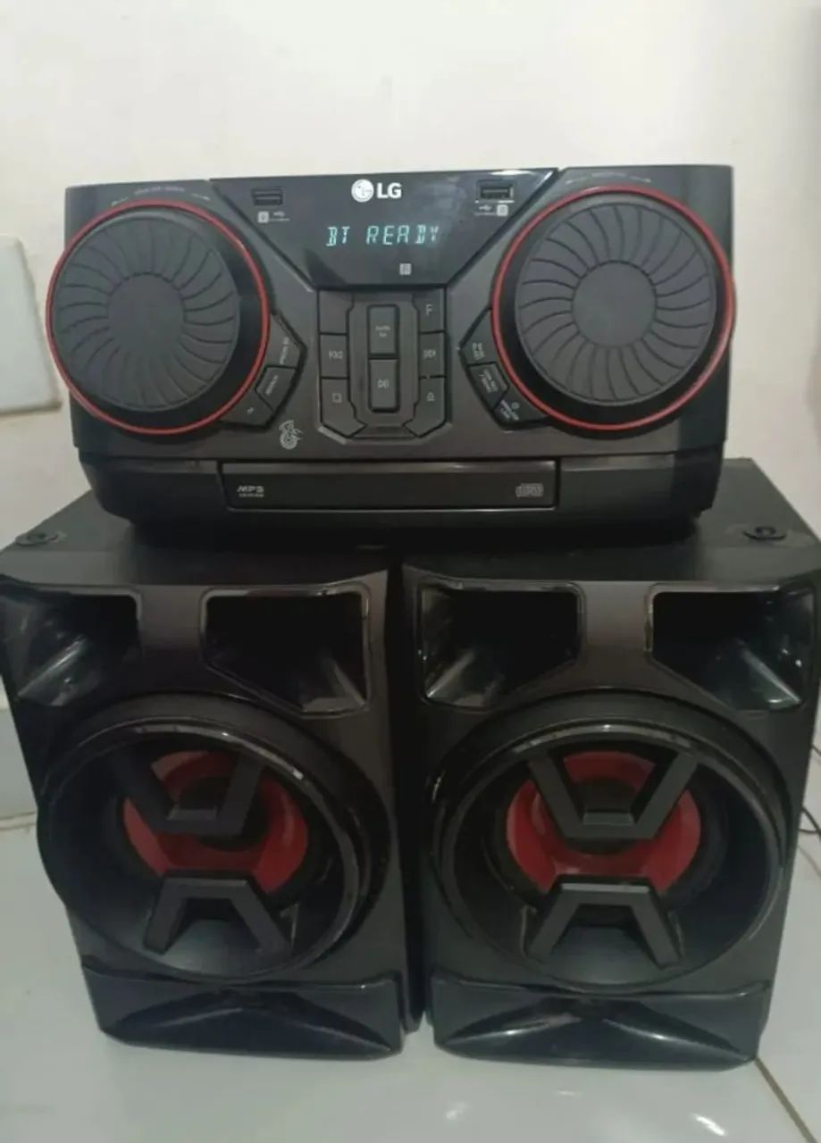 Mini System LG XBOOM CK43N - 220W RMS, com 2 caixas acústicas - Foto 2