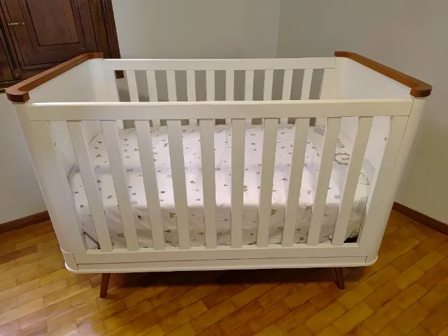 Berço Americano Confort 2 em 1 Puppi Mobile + Colchão