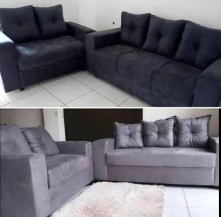 Conjunto de Sofá 2 e 3 Lugares de fábrica  - Foto 2