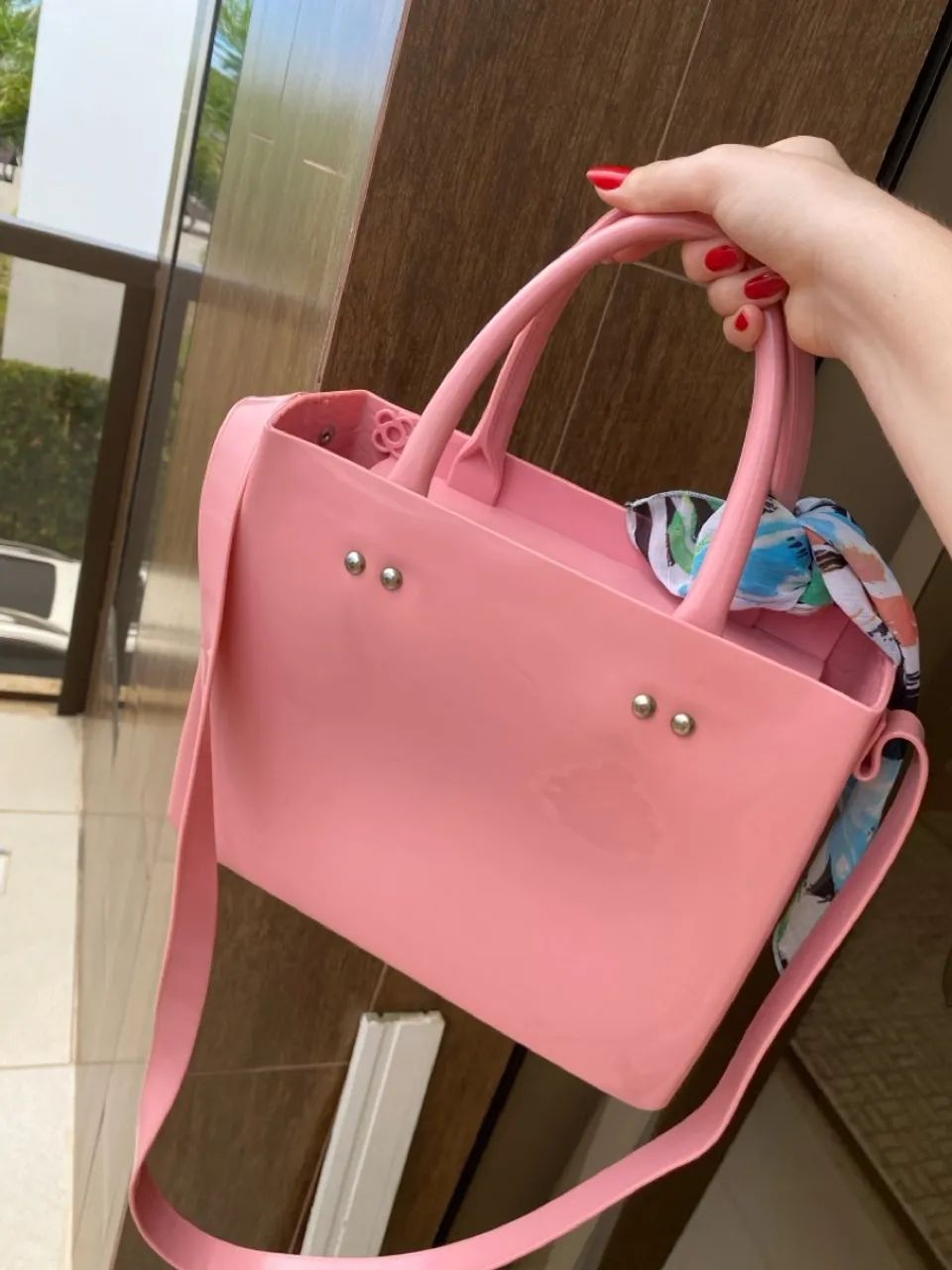 Bolsa Petite Jolie Rosa - Foto 3