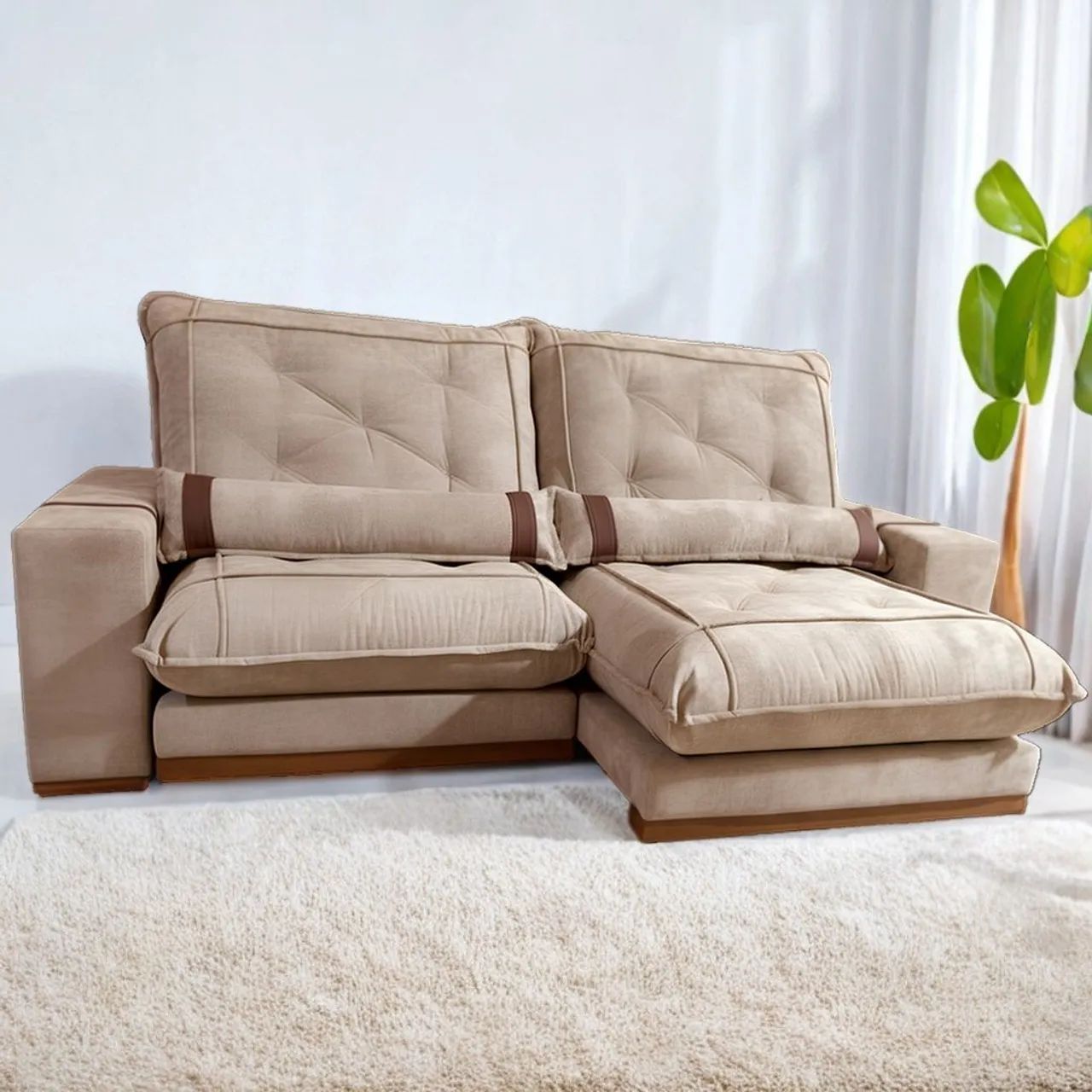 SOFÁ 250M ELEGÂNCIA QUALIDADE CONFORTO ALTA PERFORMANCE SURPREENDA-SE!!! 25TT6