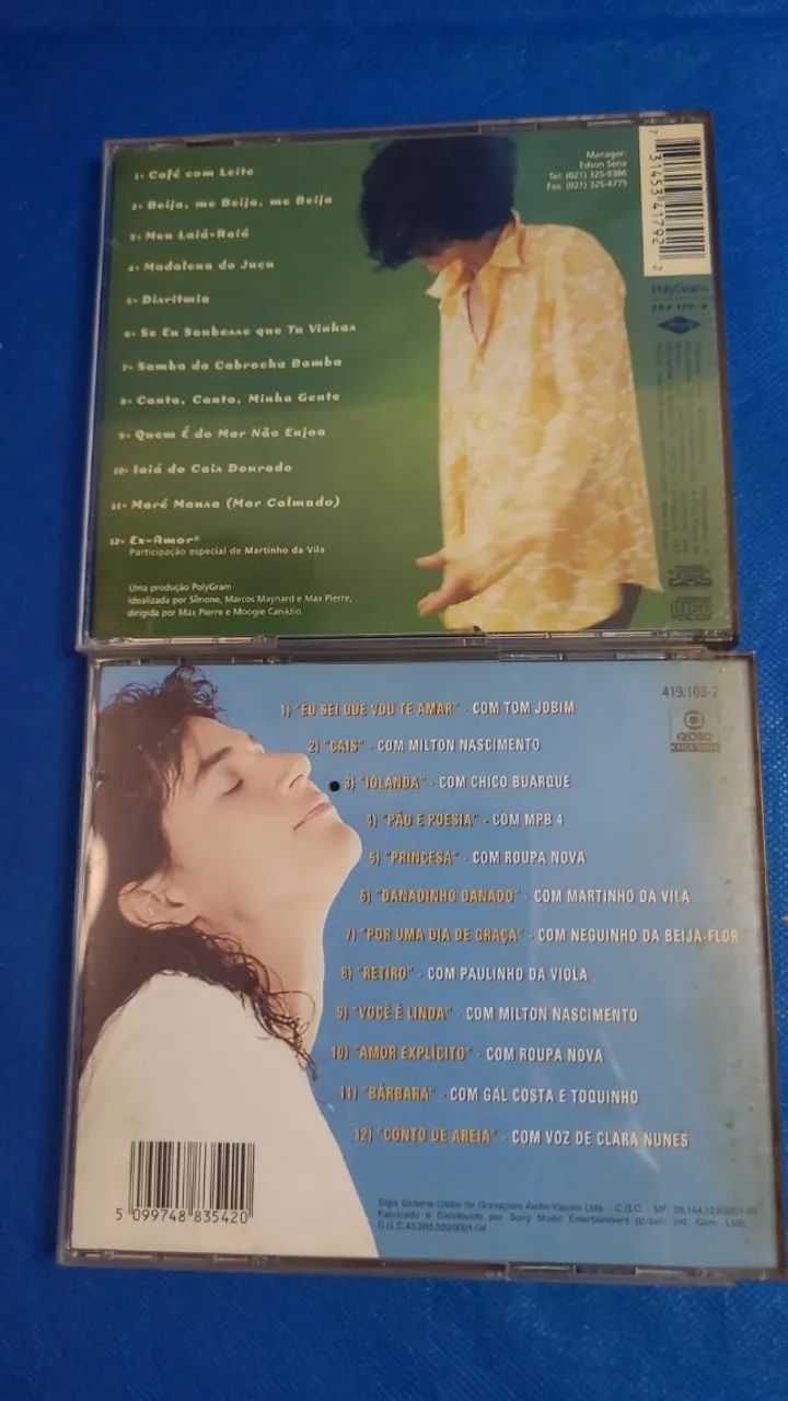 Coleção com 2 CDs originais - Simone - Foto 2