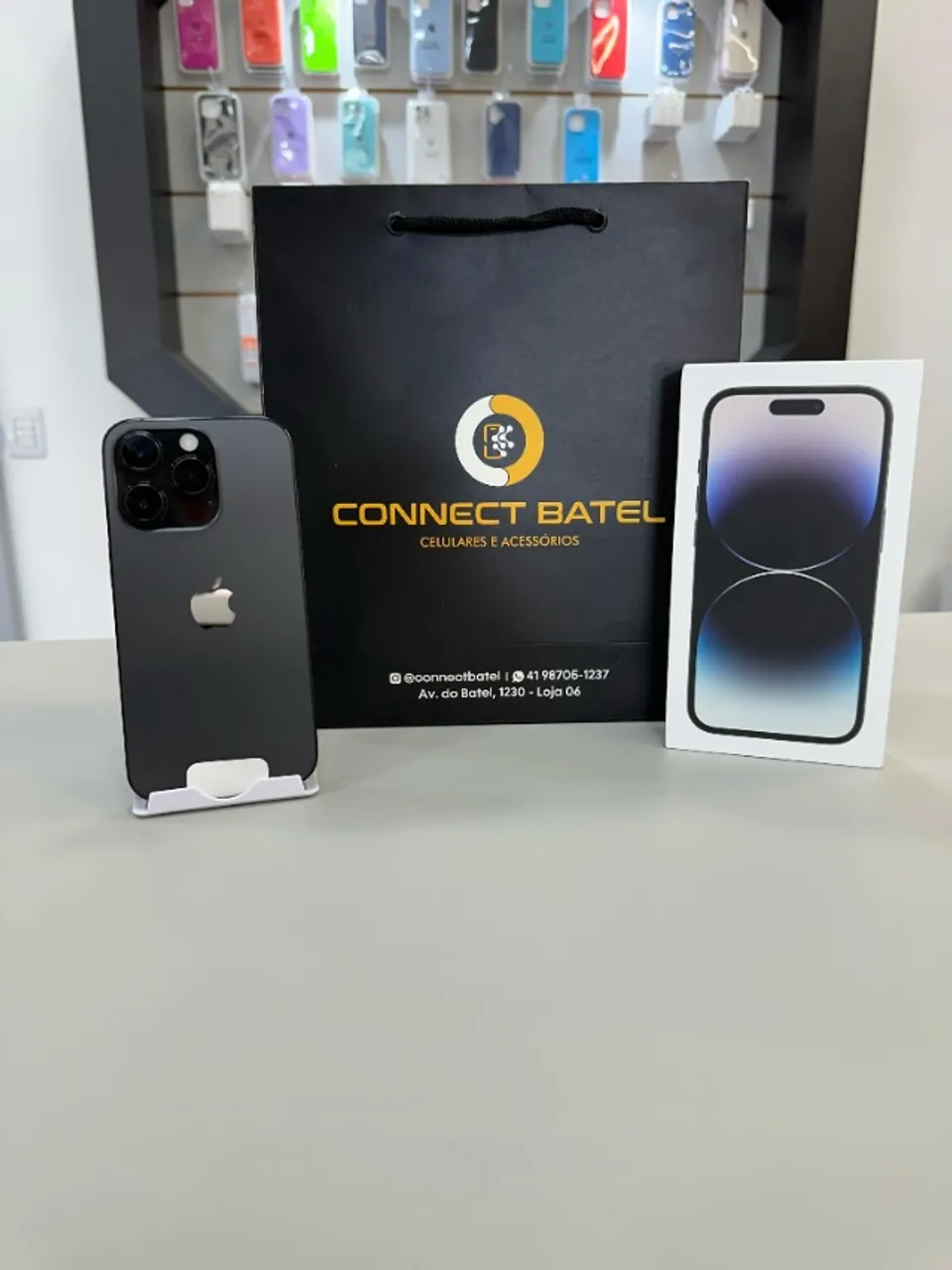 iPhone 14 Pro 256gb Preto - Bateria 85% - 4149,00 Impecavel - Loja fisica com garantia
