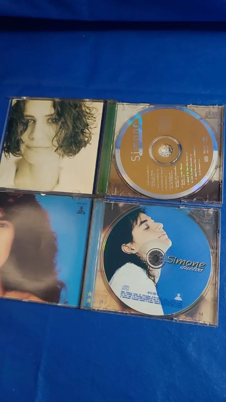 Coleção com 2 CDs originais - Simone - Foto 4