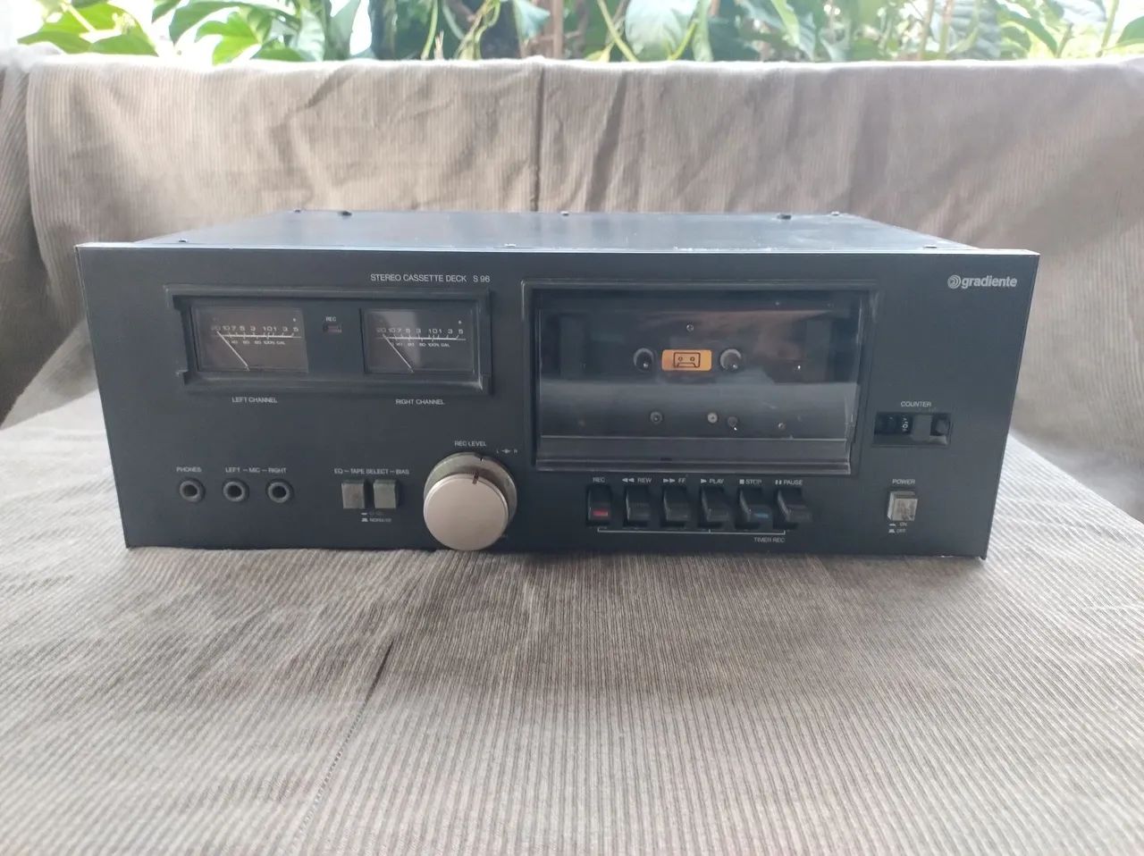 Tape deck Gradiente S-96