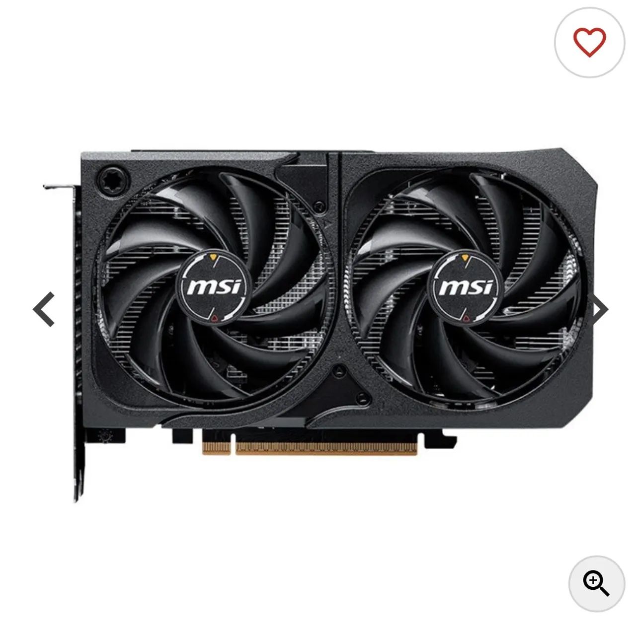 Placa de vídeo RTX 5060 8gb OC Shadow MSI LACRADA - Foto 4