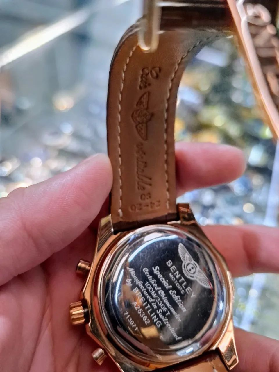 Relógio BREITLING A25362 AUTOMÁTICO PULSEIRA EM COURO  - Foto 3