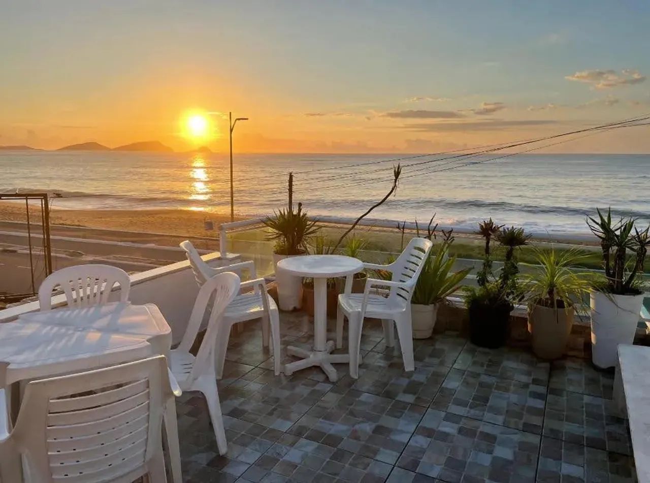 Espaço happy hour na Praia Campista frente mar - 2brs mac/fem, bar, área gourmet - Foto 4