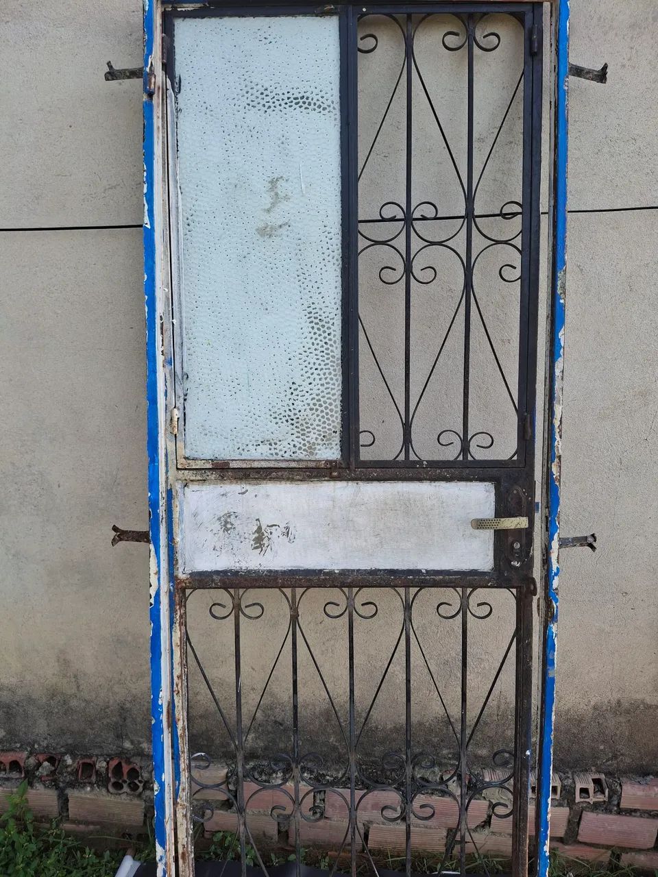 Porta de grade com aduela  - Foto 4