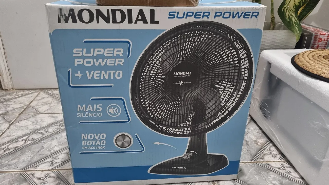 Ventilador de Mesa Mondial Super Power