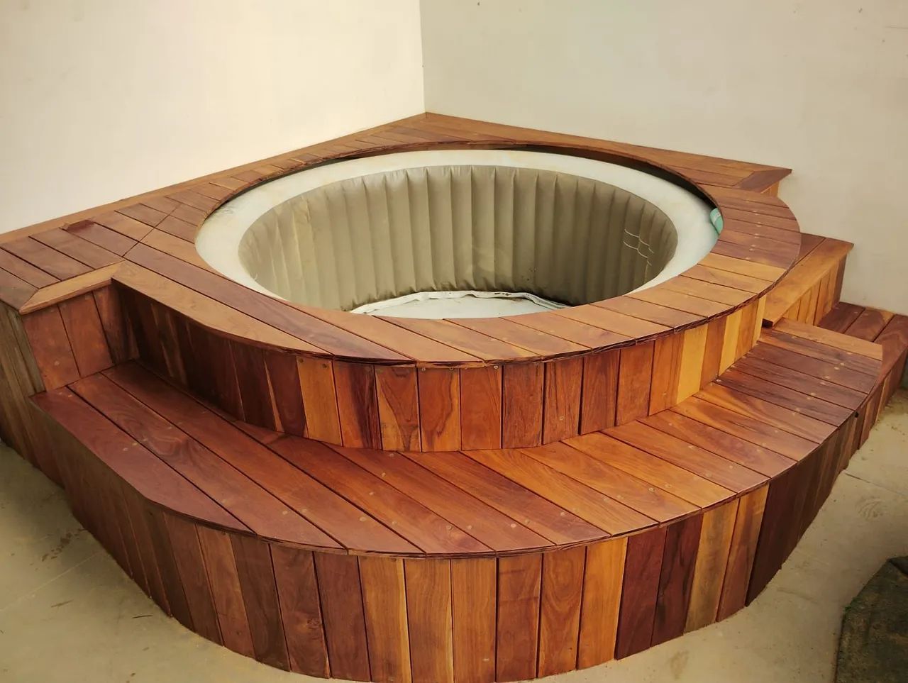 Revestimento em Deck para Ofurô Intex 