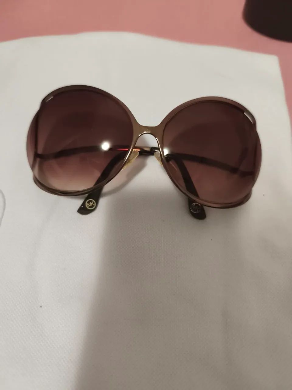 Óculos de sol Michael Kors caramelo Original Novo - Foto 2