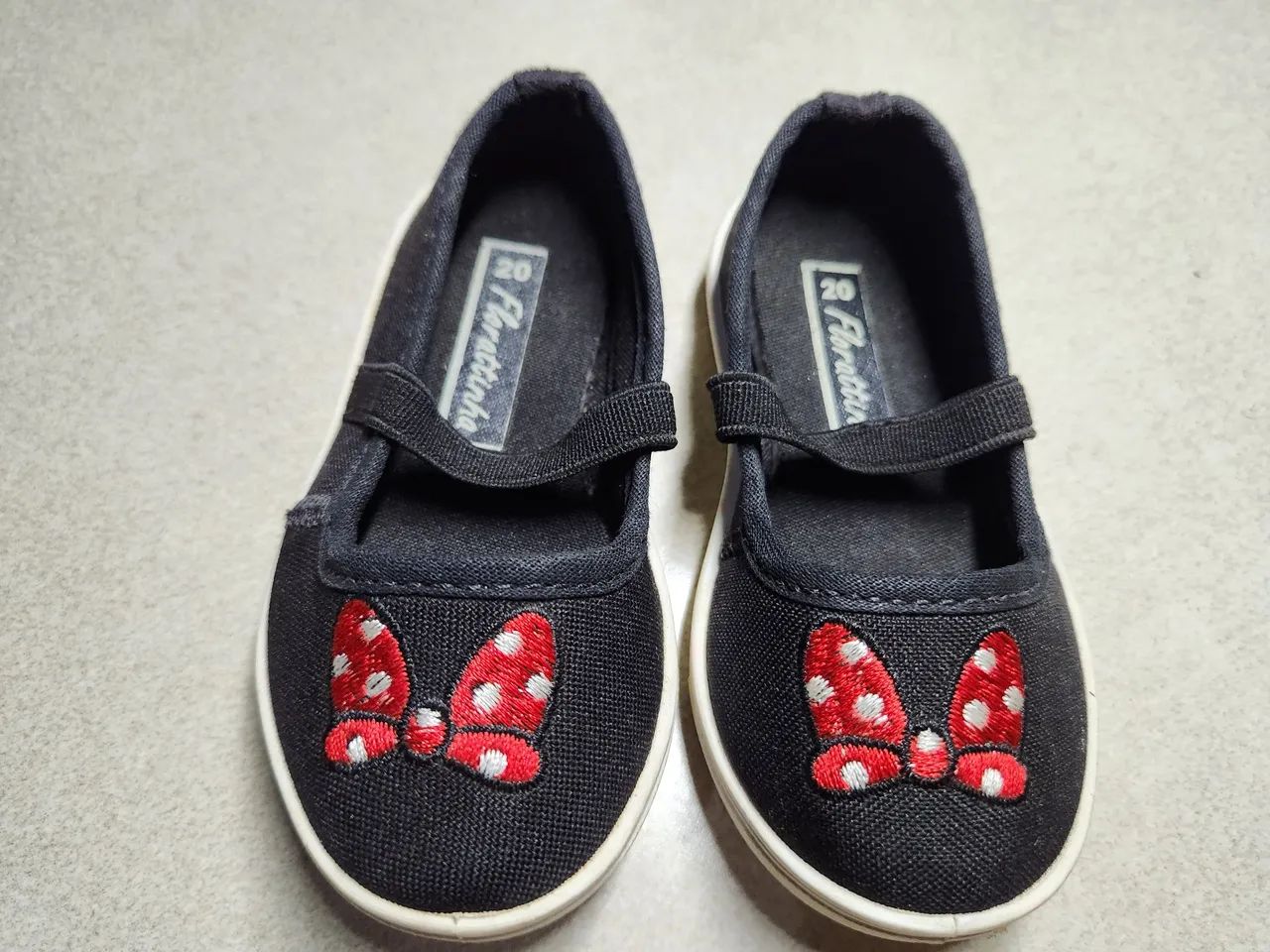 Sapatilhas Minnie Bebê - Tamanho 20