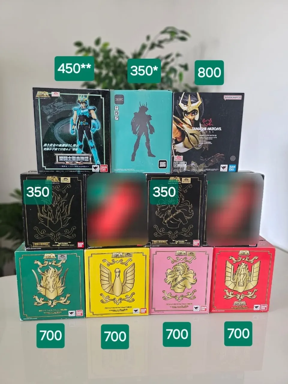 Caixa 3 Action Figures Saint Nations