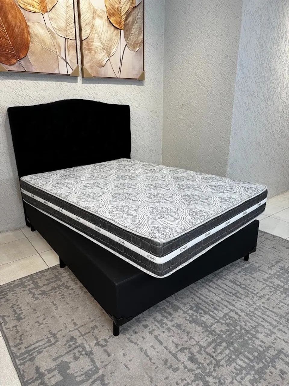 Cama Box Casal Molas Ensacadas a Pronta Entrega