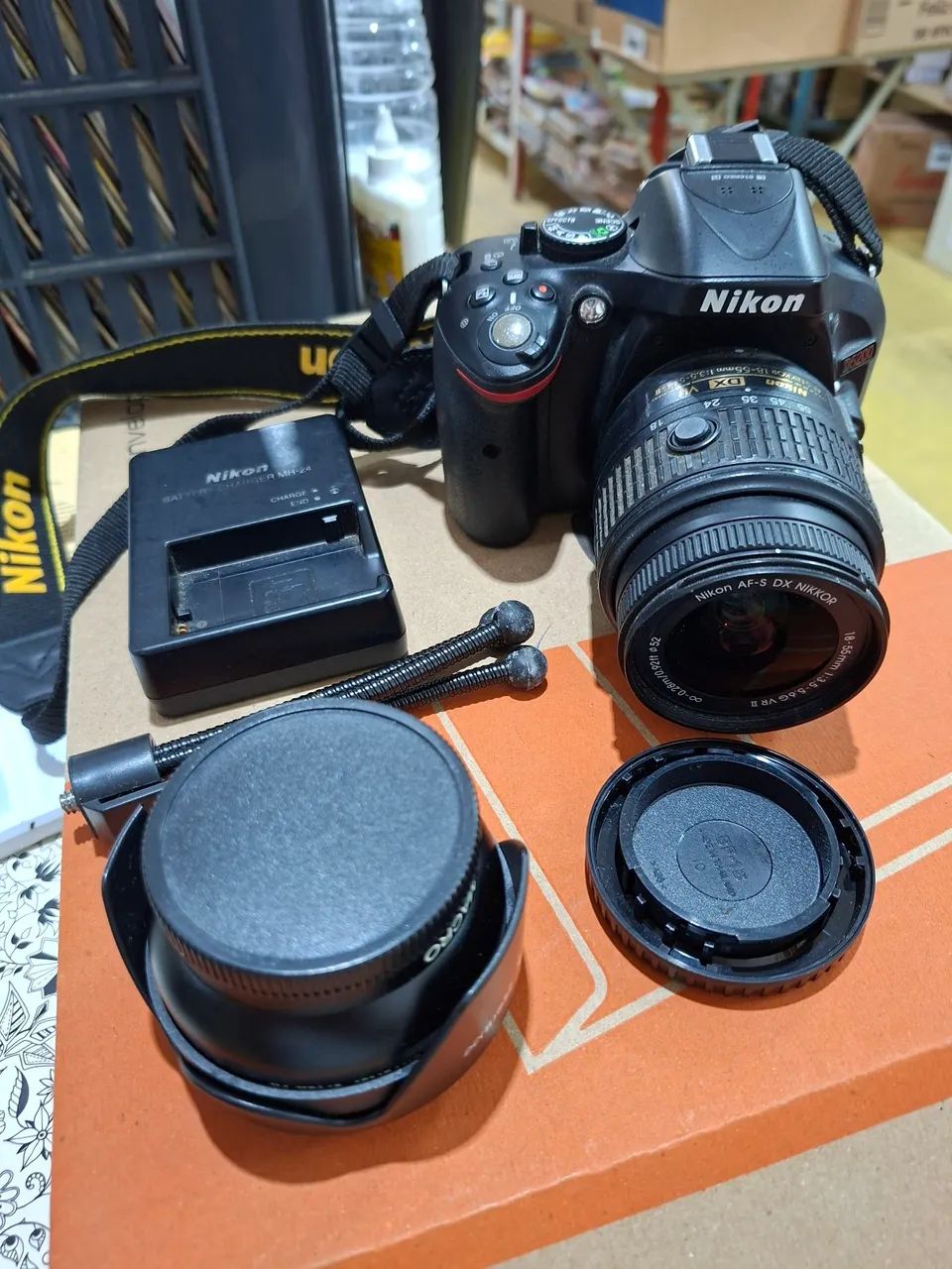 Nikon d5200 18-55 VR II kit - Foto 2