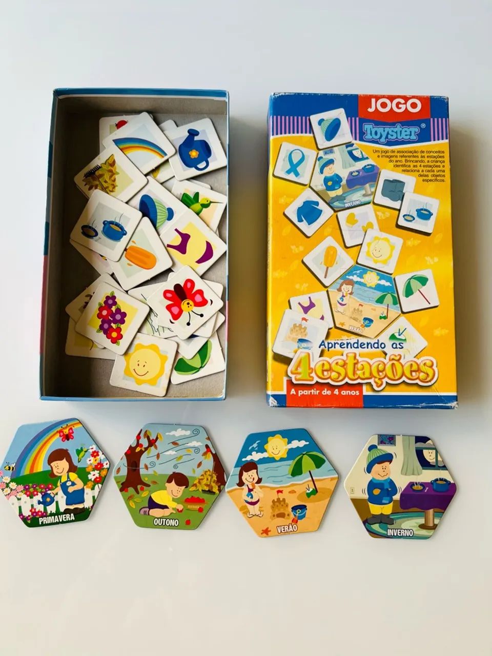 Jogo Aprendendo as 4 estações  - Foto 3
