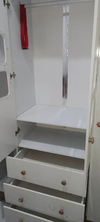 Guarda-Roupa e cômoda Infantil - Foto 5