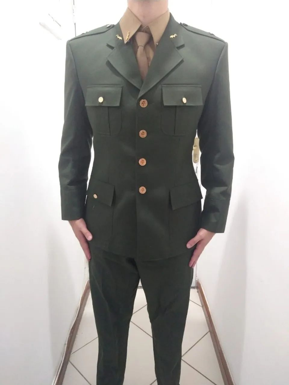 Uniforme Exército - Túnica Verde Oliva (Completo)  - Foto 2