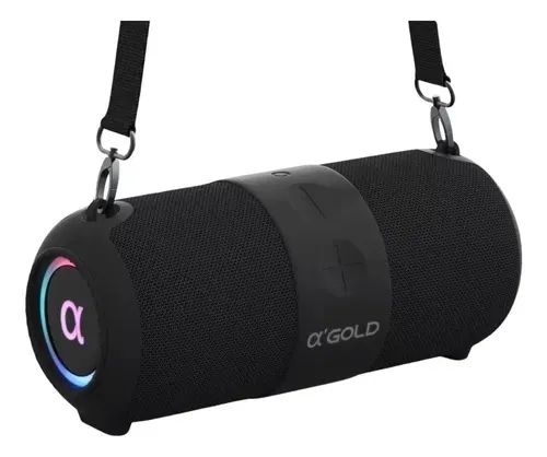 Caixa de Som Bluetooth Alpha Gold c/ Alça - Potência e Qualidade! - Foto 2