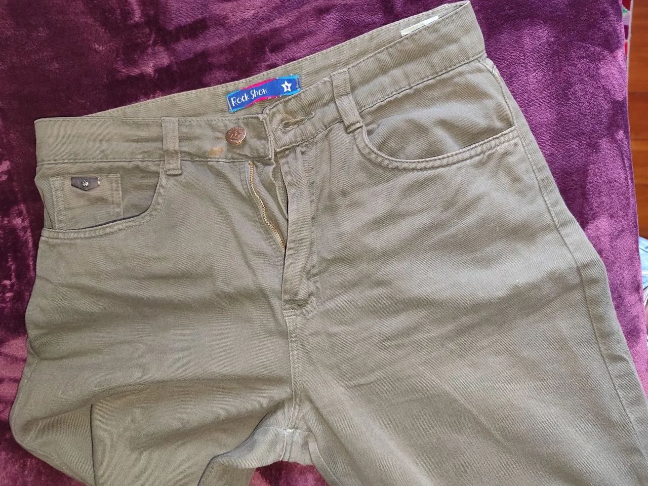 Calça verde casual - Foto 4