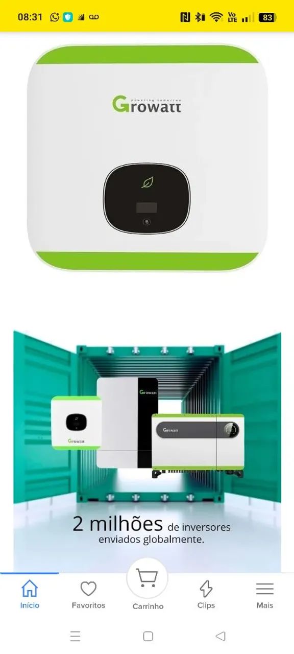 Inversor Solar GROWATT MIC 3000TL-X