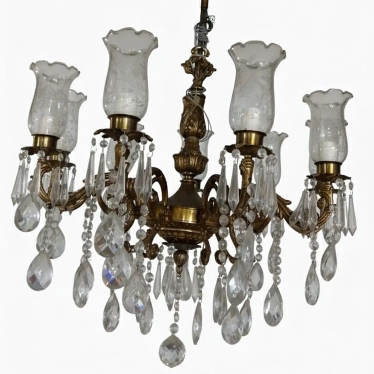 Antigo lustre vintage  - Foto 3
