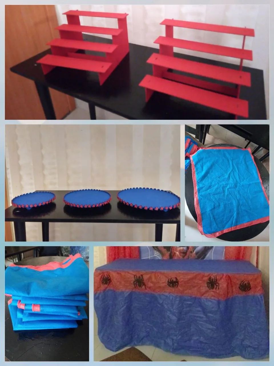 Kit decoração Mesa homem aranha