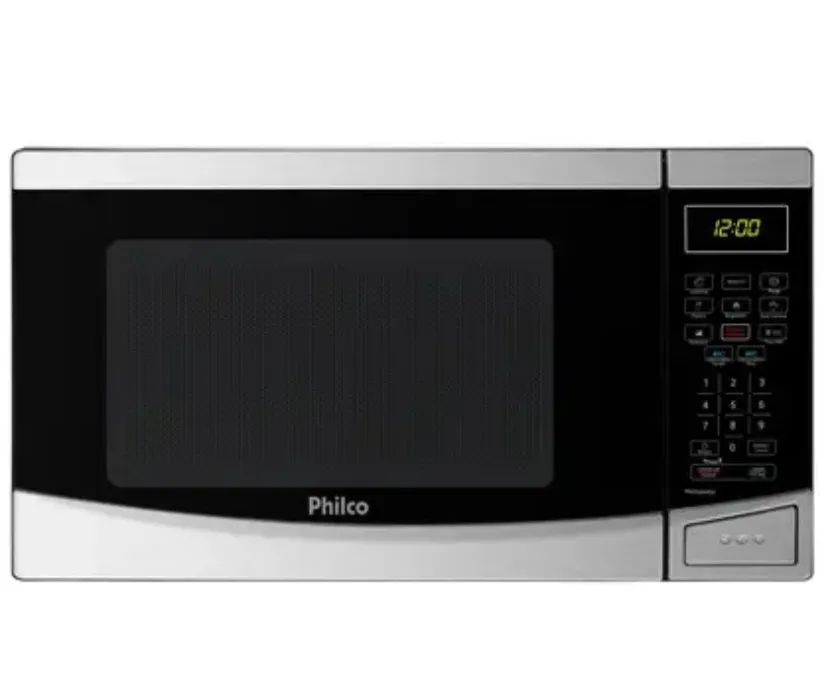 Microondas Philco PMO26 Inox 26 Litros Menu Fit . 220V 