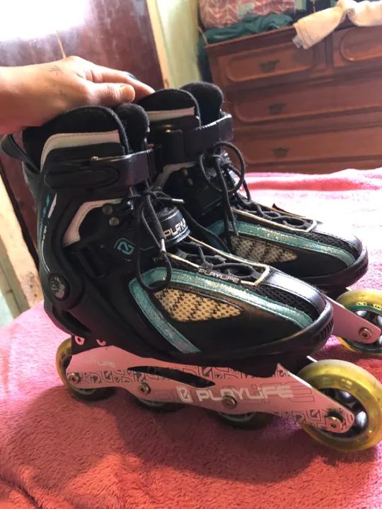 Patins Playlife - Tamanho 35/36 - Foto 6
