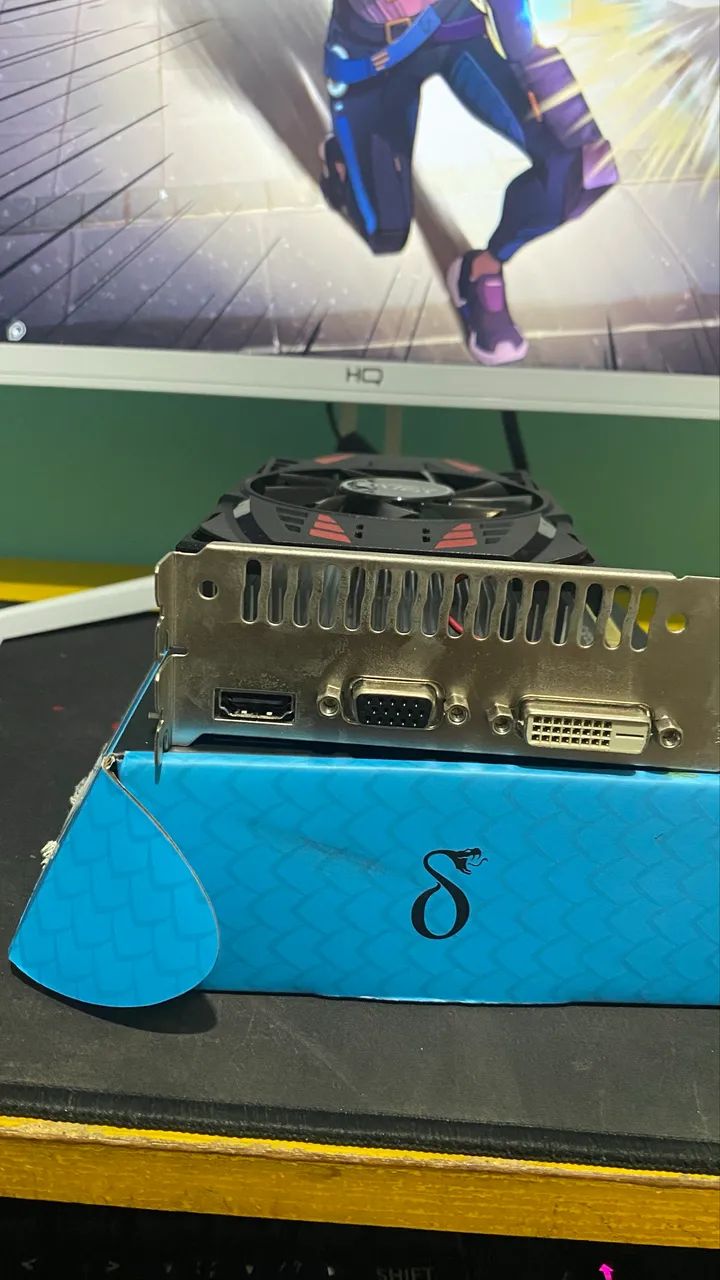 PLACA DE VÍDEO GTX 550ti 2GB NOVA - Foto 2