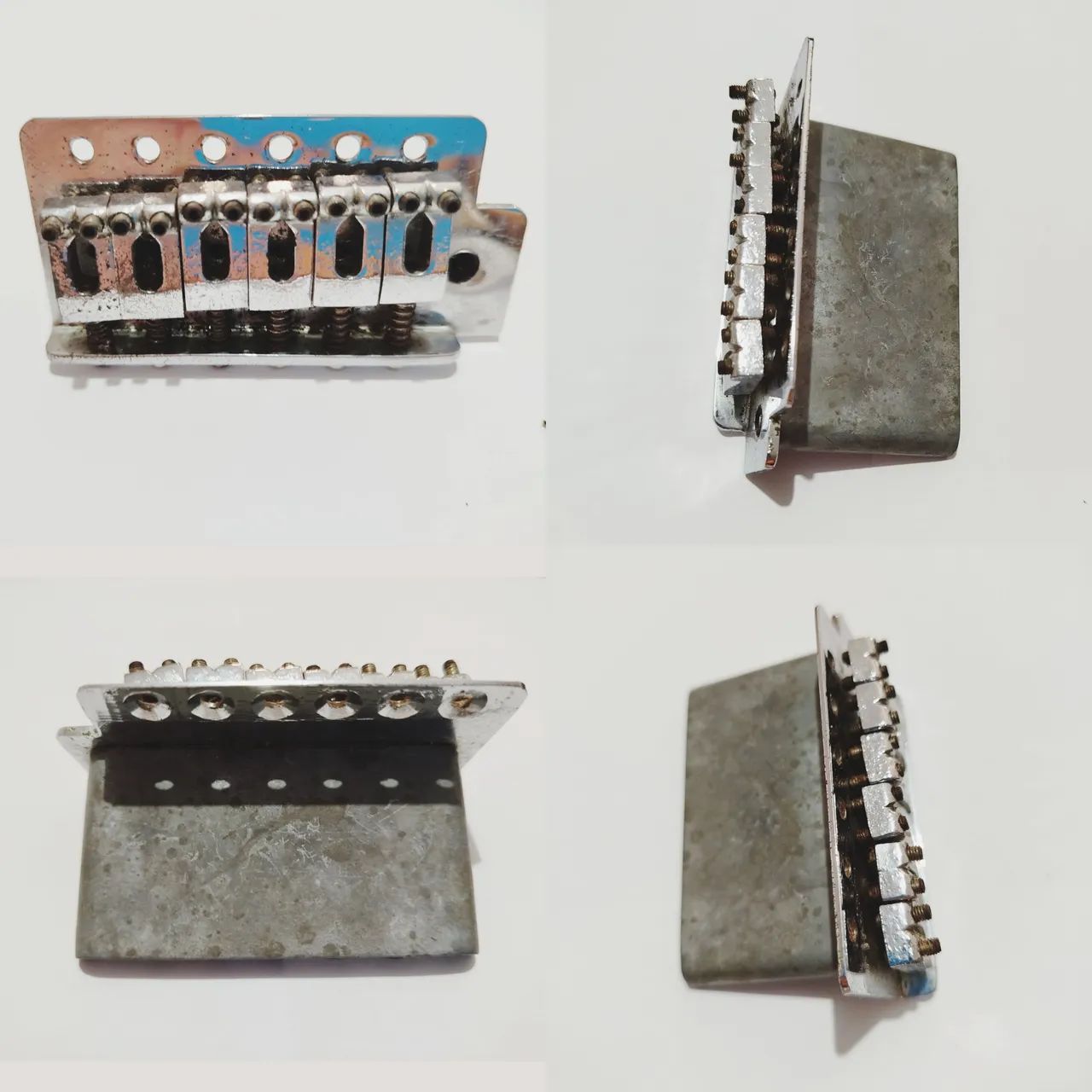 Captador da Ponte de Guitarra Stratocaster  - 6 cordas + Ponte Semi-Flutuante + Molas - Foto 2