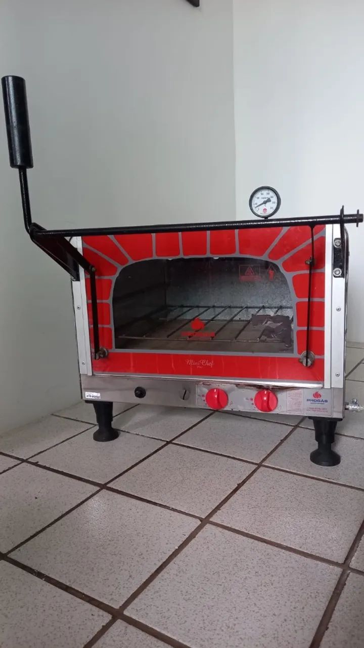 Forno de Pizza - Progás - 40cm - Pedra Refratária - Foto 4