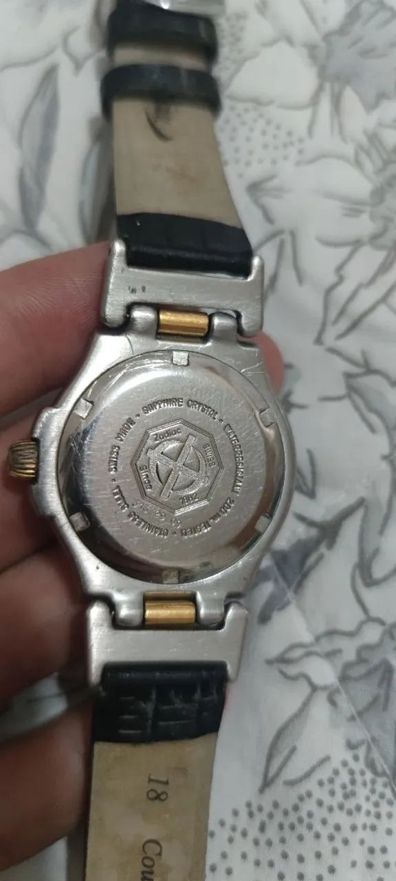 Relógio Natan pulseira couro original - Foto 3