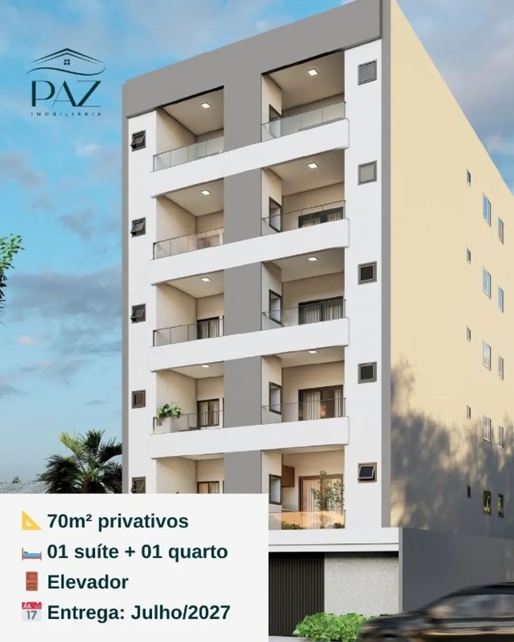 10% de entrada e parcelas de R$ 2 mil até a entrega do apartamento - Foto 4