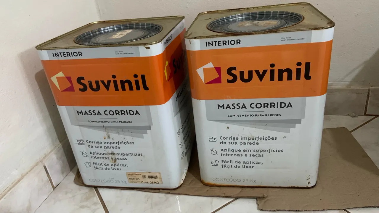 Massa Corrida Suvinil 25kg - Interior