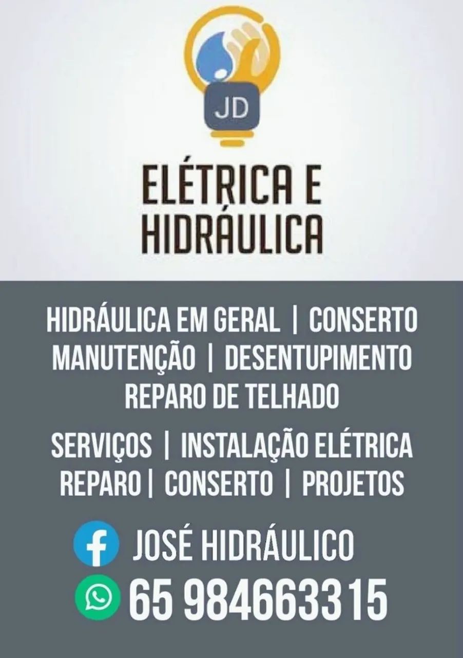 Hidráulica e elétrica e telhado 