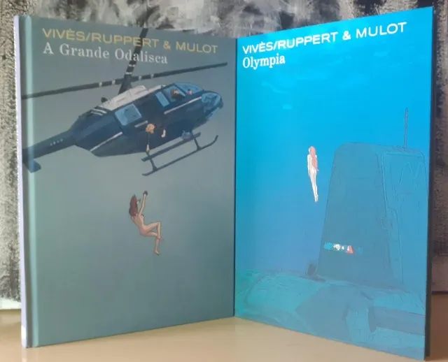 HQ Pack A Grande Odalisca volumes 1 & 2 (Pipoca & Nanquim)