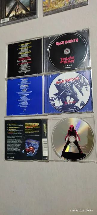 Iron Maiden - albuns e singles (leia a descrição) - Foto 4