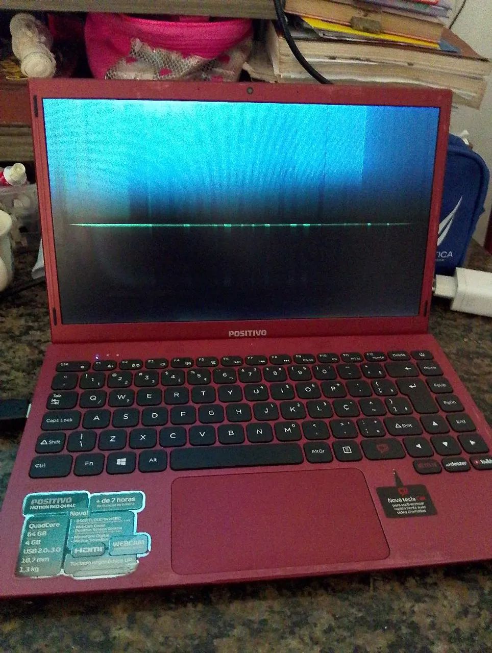 Notebook Positivo Motion Red Q464c
