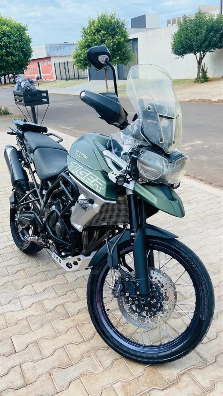 Oportunidade!!!! Moto impecável. Tiger 800xca 2020
