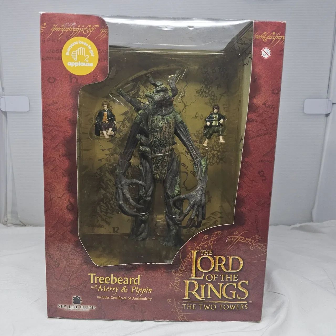 Treebeard com Merry & Pippin - O Senhor dos Anéis - As Duas Torres