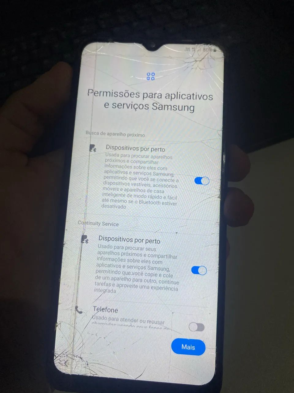 A12 para retirar peças 