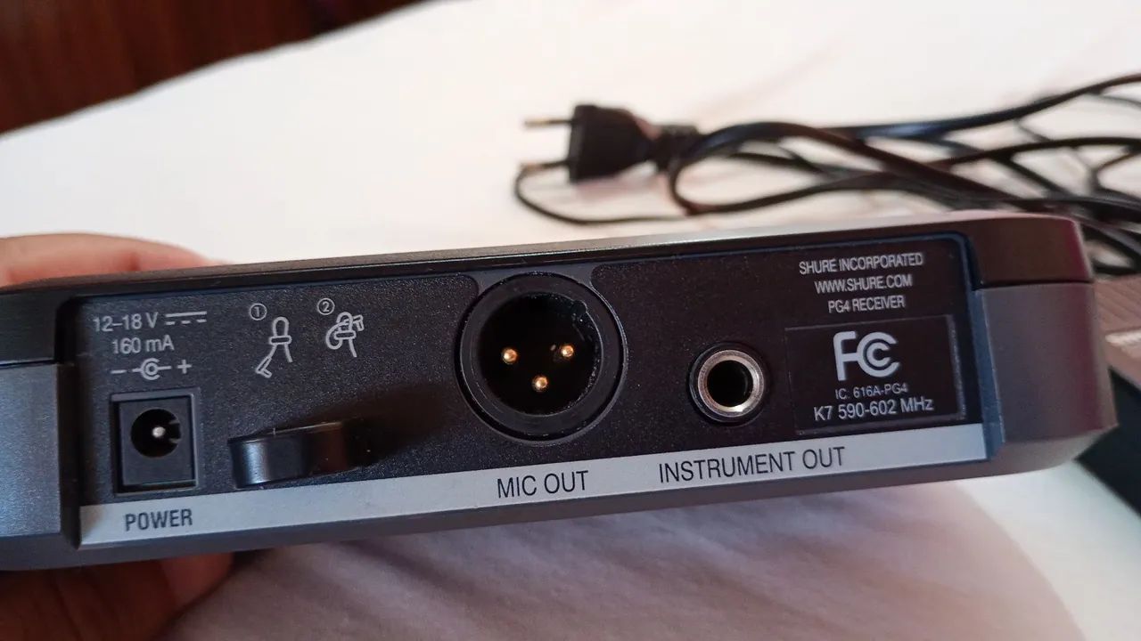 Receptor de microfone sem fio chure pg4 - Foto 2