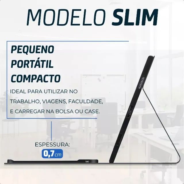 Teclado Sem Fio Bluetooth Recarregável   - Foto 5